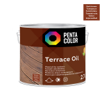 Terrassi&otilde;li Pentacolor Terrace Oil, tumepruun v., 2.7 l