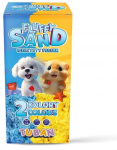 Modelleerimisliiv Tuban Fluffy Sand, sinine v./kollane v., 140 g