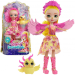 Nukk aksessuaaridega Mattel Enchantimals Falcon Phoenix & Sunrise, 15 cm, mitmev&auml;rviline