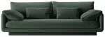 Diivan Micadoni Torino Structured, roheline v., 220 x 103 cm x 83 cm