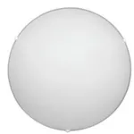Valgusti plafoon Candellux Lighting Bianca, E27, 1 x 60 W, valge v. / valge v.