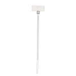 Kinnitusrihm Elematic, pol&uuml;amiid, valge v., 110 mm x 2.5 mm