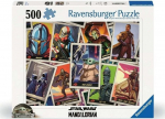 Pusle Ravensburger Star Wars Mandalorian, 36 cm x 49 cm, 500 tk, mitmev&auml;rviline