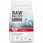 Kuiv koeratoit VetExpert Raw Paleo Ultra Mini Adult Beef, veiseliha, 8 kg
