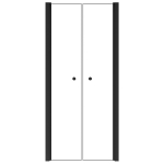 Du&scaron;&scaron;uksed Besco Sinco Due, 80 cm x 195 cm, l&auml;bipaistev/must