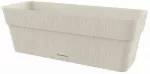 Lillekast Stefanplast Ethica, plastik, 50 cm x 18 cm, valge v.