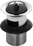 Sifoonipea vannitoavalamu jaoks Kludi 1042705-00, 63 mm, must/kroom