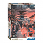 Pusle Clementoni Evening In Kyoto 35599, 49 cm x 36 cm, 500 tk, mitmev&auml;rviline