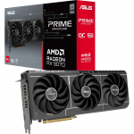 Videokaart Asus Radeon RX 9070 OC PRIME EVO Edition, 16 GB, GDDR6