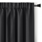 Pimendav kardin Restilo Blackout, must v., 200 cm x 300 cm