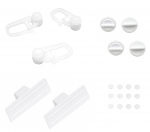 Laekarniisi tarvikute komplekt Karpol PVC II 1,8 m, valge v.