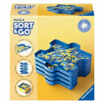 Pusle sorteerimise konteinerid Ravensburger Sort & Go 12001674, 20.2 cm x 20.2 cm, sinine v.