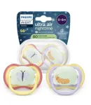 Luttide komplekt Philips Avent Ultra Air Night, 0 kuud, punane v./kollane v./roheline v.