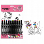 V&auml;rvimiskomplekt Kids Euroswan Hello Kitty And Friends, mitmev&auml;rviline