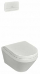WC-pott, seinapealne Villeroy & Boch Architectura TwistFlush, kaanega, 370 mm x 530 mm
