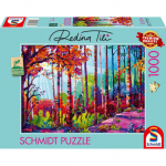Pusle Schmidt Redina Tili In The Heart Of The Forest 58643, 49.3 cm x 69.3 cm, 1000 tk, mitmev&auml;rviline