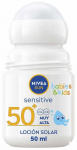 P&auml;ikesekaitsepulk keha jaoks Nivea Sun Babies & Kids Sensitive SPF50+, 50 ml