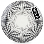 Taldrik prae Nava Iris, &Oslash; 27 cm, valge v./must v.