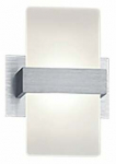 Valgusti seinale Trio Platon, LED, 3000 &deg;K, 1 x 4.3 W, alumiinium v./valge v.
