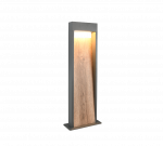 Vabalt seisev v&auml;lisvalgusti Trio Salmon, 11W, LED, IP44, hall v., 21.5 cm x 60 cm