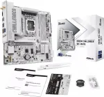 Emaplaat ASRock B860M Challenger WiFi White