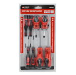 Kruvikeeraja komplekt AWTools, risti/lame, 8 tk