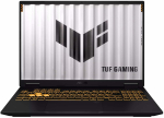 S&uuml;learvuti Asus TUF Gaming F16 FX610JH-I515W, Intel Core i5 - 14450HX, 16 GB, 512 GB, 16 ", NVIDIA GeForce RTX 5050, must v., EN, Windows 11 home