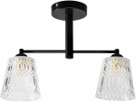 Valgusti lagi Candellux Lighting Kair 32-56139, E27, 2 x 40 W, l&auml;bipaistev v. / must v.