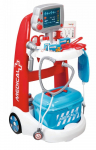 Arstim&auml;ngu komplekt Smoby Medical Trolley Assorted, (v&auml;rv/disain valitakse juhuslikult)