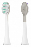 Elektrilise hambaharja otsik Teesa TSA8012M, valge v./hall v., 2 tk