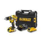Puur koos akuga Dewalt DCD790D2-QW, 18 V, 2 Ah