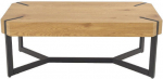 Kohvilaud Lavida, tamm v./must v., 110 cm x 60 cm x 43 cm