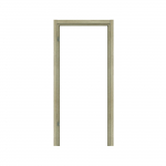 Ukseleng, 206 cm x 79 cm x 10 cm, vasakpoolne, tamm v.