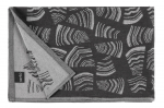 Sauna istumisr&auml;tik Rento, puuvill, 150 x 50 cm, must