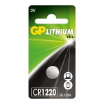 Liitiumpatarei GP GPPBL1220000, CR1220, 3 V