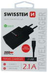 Telefoni laadija Swissten, USB/AC/DC, 120 cm