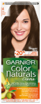 Juuksev&auml;rv Garnier Color Naturals Creme, natural brown, 4, 100 ml