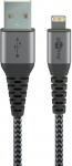 Juhe Goobay 49269, USB/Apple Lightning, 200 cm, hall