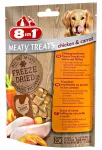 Koeramaius 8in1 Meaty Treats Chicken & Carrot, kanaliha/k&ouml;&ouml;giviljad, 0.05 kg