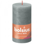 K&uuml;&uuml;nal, silindri Bolsius Rustic Shine Rustic Taupe, 60 h, Hall v.