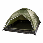 Neljakohaline telk Outliner RD-DT04, roheline v., 240 cm x 210 cm x 130 cm