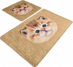 Vannitoamattide komplekt Foutastic Bambino AIP0000913187, mitmev&auml;rviline, 100 cm x 60 cm