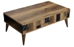 Kohvilaud Kalune Design Madrid, must v./p&auml;hklipuu v., 105 cm x 60 cm x 37.6 cm