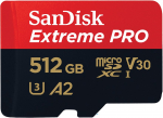 M&auml;lukaart SanDisk Extreme PRO, 512 GB, 200 Mb/s - 140 Mb/s