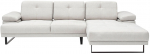 Nurgadiivan Hanah Home Mustang Large, hele pruun v., parem, 174 x 314 cm x 83 cm