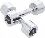 Raskuste komplekt HMS Chrome Dumbbells, 2 x 3 kg