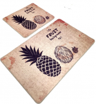 Vannitoamattide komplekt Foutastic Ecuador 359CHL4417, mitmev&auml;rviline, 100 cm x 60 cm