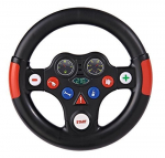Tarvikud BIG Racing Sound Wheel, must v.
