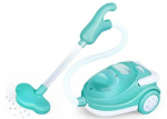 Laste majapidamisseade, tolmuimeja Trifox Happy Family Vacuum Cleaner, sinine v./valge v.