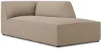 Diivan Micadoni Home Ruby Structured Fabric Chaise Longue, hele pruun v., parem, 181 x 93 cm x 69 cm